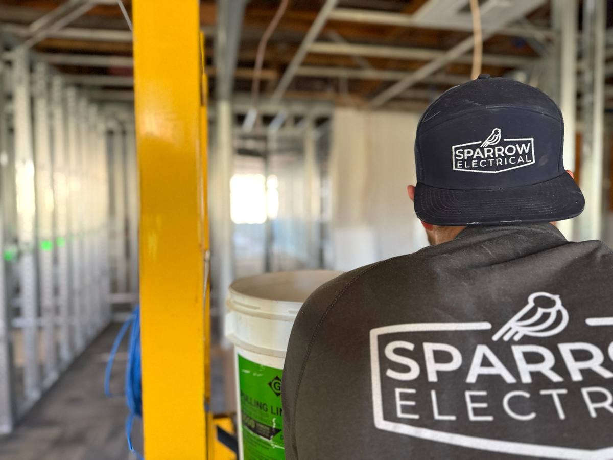 Sparrow Electrical crew at work